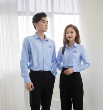 Đồng phục áo sơ mi Hyundai