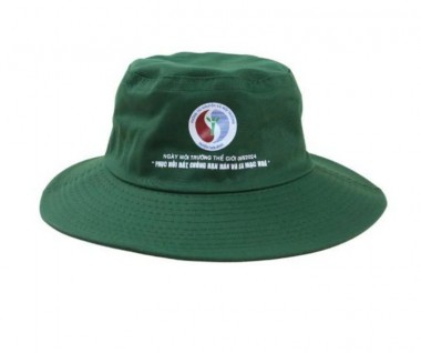 Nón tai bèo màu xanh